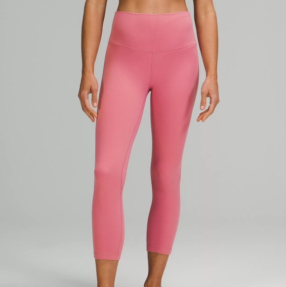 lululemon athletica Pants - Rare Lululemon Align High Rise Pink Blossom Crop 23"